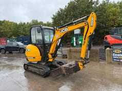 2017 JCB 8026CTS Mini Escavatore