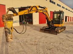 2019 JCB 85Z Minibagger