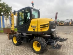 2021 Yanmar B95W Wheel Excavator