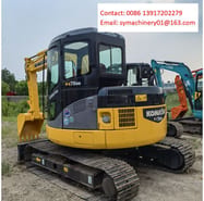 2022 Komatsu PC78US-6 Mini Excavator