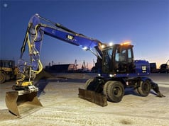 2014 Caterpillar M313D Wheel Excavator