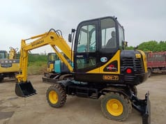 2016 Hyundai R60W-7 Wheel Excavator
