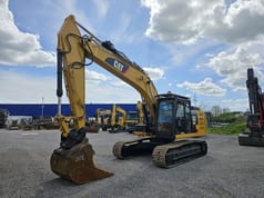 Caterpillar 320EL rupsgraafmachine uit 2014