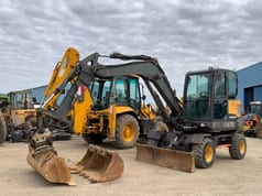 2017 Volvo EW60E Excavadora de ruedas