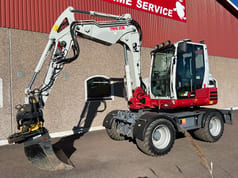 2017 Takeuchi TB295W Wheel Excavator
