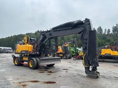 2021 Volvo EW220E TUNNEL Wheel Excavator