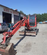 Minigraafmachine JCB 5 T235 Met Cabine Zeer Goede Algemene Staat