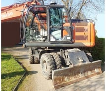 Escavadora de Rodas Hitachi ZX140W-5 de 2014