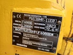 Escavadora de Rodas Komatsu PW138MR-11E0 de 2023