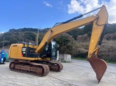 Escavatore cingolato Caterpillar 320E del 2016
