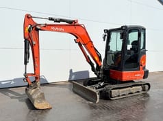Kubota KX037-4 - Hammer Lines / Quick Coupler (2020)