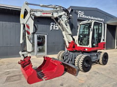 2021 Takeuchi TB295W Wheel Excavator