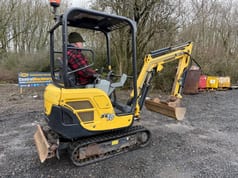 2019 Yanmar SV18 Міні-екскаватор