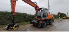 2002 New Holland EX165W Wheel Excavator