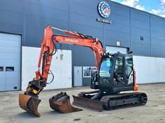 2014 Hitachi ZX85US-5A Mini Excavator