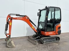 Kubota KX016-4 - Hammer Lines / Quick Coupler (2019)