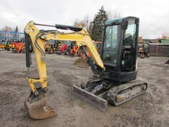 2016 Yanmar VIO25-4 Mini Excavator