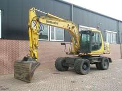 2000 Komatsu PW130ES-6K Wheel Excavator