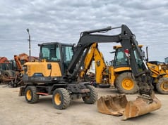 2017 Volvo EW60E Excavadora de ruedas