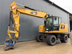 2015 Caterpillar M318F Escavatore Gomma