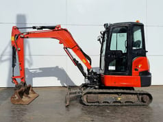 Kubota KX037-4 - Hammer Lines / Quick Coupler (2020)
