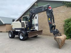 2015 Terex TW85 Excavator pe roți
