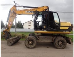 Pelle sur roues JCB JS160W de 2011