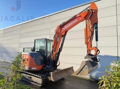 2013 Hitachi ZX65USB-5A CLR Mini Excavator