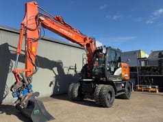 2017 Hitachi ZX145W-6 Wheel Excavator