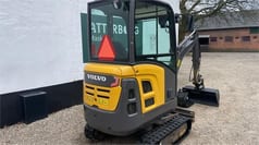 2017 Volvo EC18D Mini Excavator