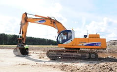 Crawler Excavator Zwolnica Samsung SE 450 LC I Wszystkie Inne Części Do Takiej Koparki