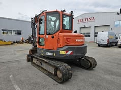 2017 Volvo ECR88D Mini Excavator