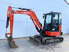 Kubota KX037-4 - Hammer Lines / Quick Coupler (2020)