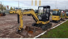 2019 Caterpillar 302.7DCR Гусеничний екскаватор