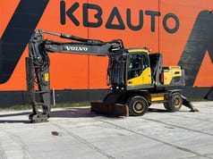 2017 Volvo EW210D Wheel Excavator
