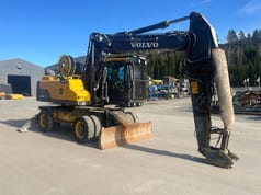 2017 Volvo EW210D Wheel Excavator