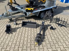 Berger Kraus BK1000JSR Mini Excavator
