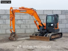 2021 Doosan DX85R-3 Mini Excavator