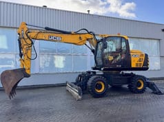 2020 JCB JS145W Mobilbagger