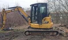 Mini-pelle Caterpillar 305E2 de 2016