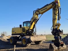 2020 Yanmar B110W Wheel Excavator
