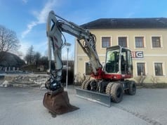 2017 Takeuchi TB295W Wheel Excavator