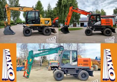 2012 Hitachi ZX140W-3 Wheel Excavator