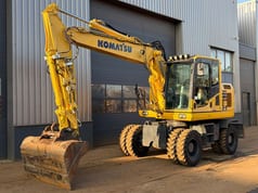 2017 Komatsu PW148-10 Wheel Excavator