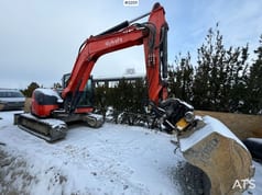 2018 Kubota KX080-4A Crawler Excavator