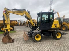 2021 Yanmar B95W Wheel Excavator
