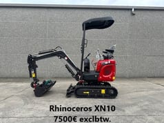 2026 Rhinoceros XN10-9 Mini Excavator