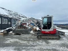 2017 Takeuchi TB153FR Mini Excavator