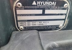 2014 Hyundai R55W-9 Wheel Excavator