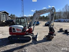 2021 Takeuchi TB370 Excavadora de cadenas